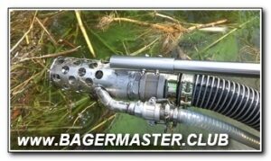 Dysza ssąca z płukaniem hydraulicznym, klasyczna 3D-zamek krzywkowy